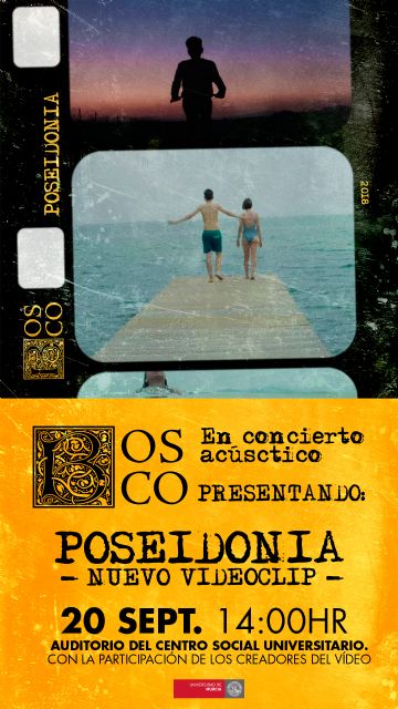 Bosco presenta su nuevo videoclip y ofrece un concierto en la Universidad de Murcia - 1, Foto 1