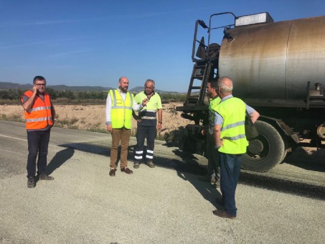 Fomento mejora la calzada de la carretera regional que conecta Mula con Pliego - 1, Foto 1