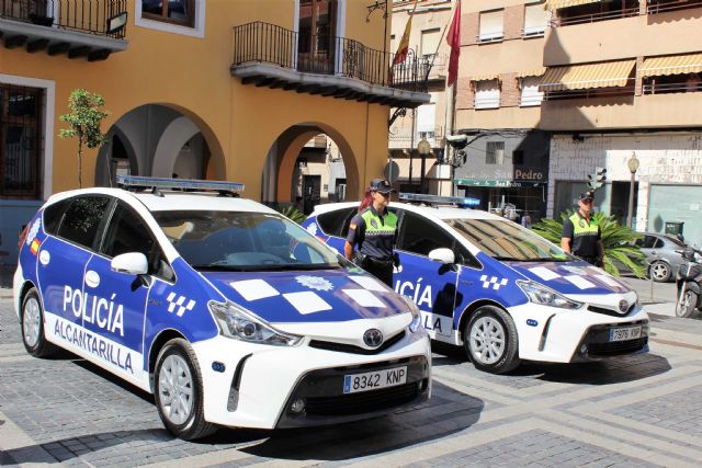 Hoy han sido presentados dos nuevos coches policiales para la Policía Local de Alcantarilla - 4, Foto 4