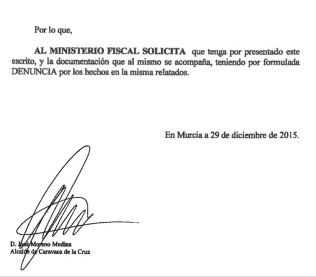 PP: La Justicia archiva otra denuncia falsa del PSOE de Pepe Moreno contra el anterior alcalde y varios concejales de Caravaca - 4, Foto 4