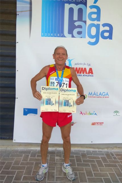 Buen sabor de boca para los torreños Ángel Salinas y Antonio Sales en el Mundial de atletismo de veteranos - 1, Foto 1