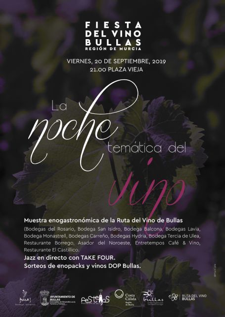 Las Fiestas del Vino dan comienzo con la Noche Temática del Vino - 1, Foto 1