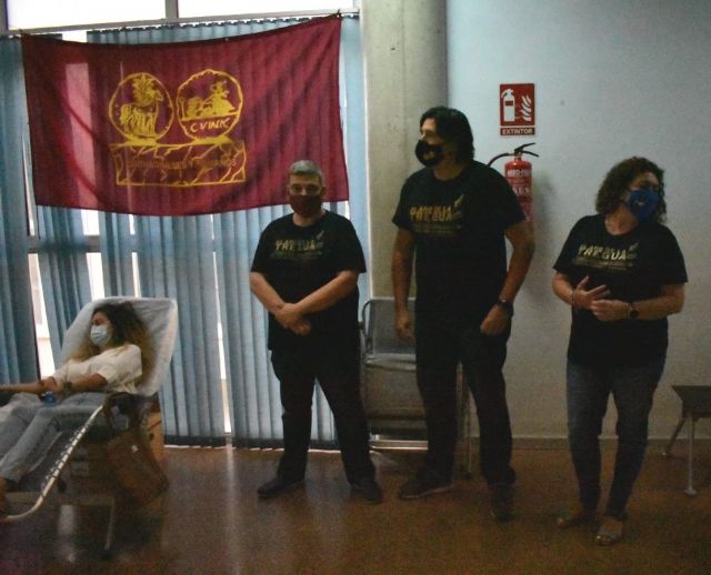 Los festeros acuden a la llamada de la donacion de sangre - 5, Foto 5