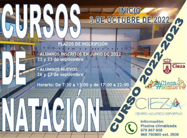 Las instalaciones municipales del Centro Acuático Deportivo acogerán nuevos cursos de natación - 1, Foto 1