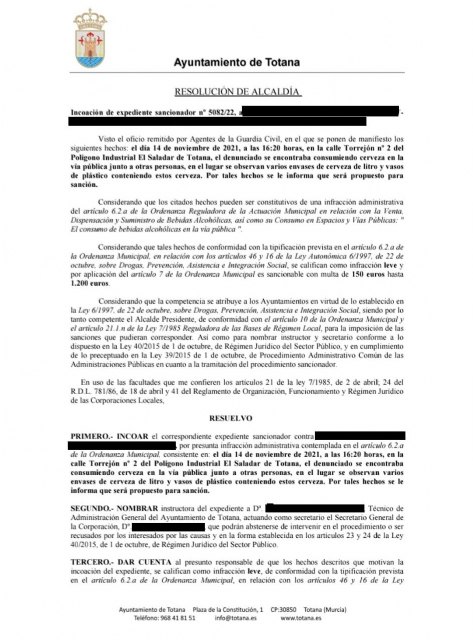 El alcalde aclara que la embriaguez y malas conductas en la vía pública tienen consecuencias, Foto 2