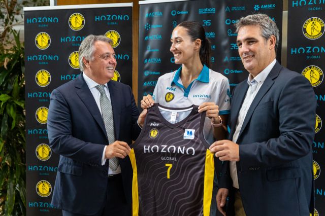 Hozono Global renueva su patrocinio con el club de baloncesto decano de la Región - 1, Foto 1