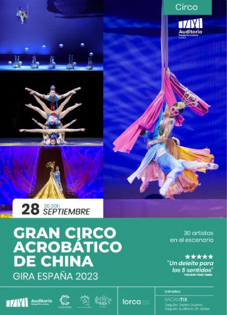 'El Gran Circo Acrobático de China' visita el auditorio Margarita Lozano de Lorca en un solo pase - 3, Foto 3