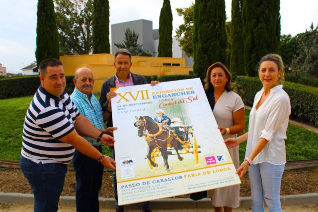 Las Alamedas de Lorca acogerán el fin de semana la exhibición de enganches con la participación de más de 40 carruajes - 1, Foto 1