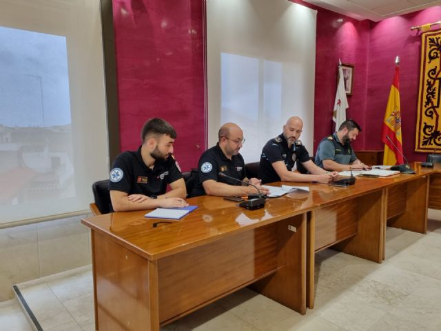 Se reúne la Junta Local de Seguridad para coordinar el dispositivo especial 'Fiestas de Bullas' - 3, Foto 3