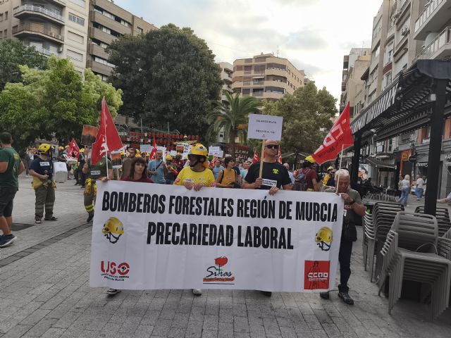 CCOO convoca nueva concentración en las Brigadas Forestales ante la inacción del Consejero de Medio Ambiente a solucionar la problemática de este sector - 2, Foto 2
