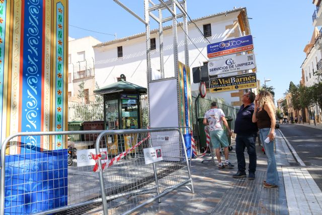 La Feria de Mediodía estrena portada con aires lorquinos en la entrada al casco antiguo por la calle Alporchones - 5, Foto 5