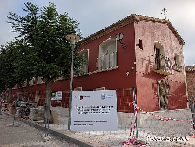 Las obras de rehabilitación de los alojamientos rurales de La Santa entran en su recta final, Foto 3