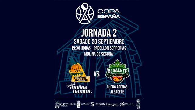 El Ciudad Molina Basket recibe al Bueno Arenas Albacete en Copa de España - 1, Foto 1