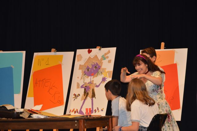 Los niños de Blanca celebran el Día de la Escritura junto a la ilustradora Violeta Monreal - 1, Foto 1