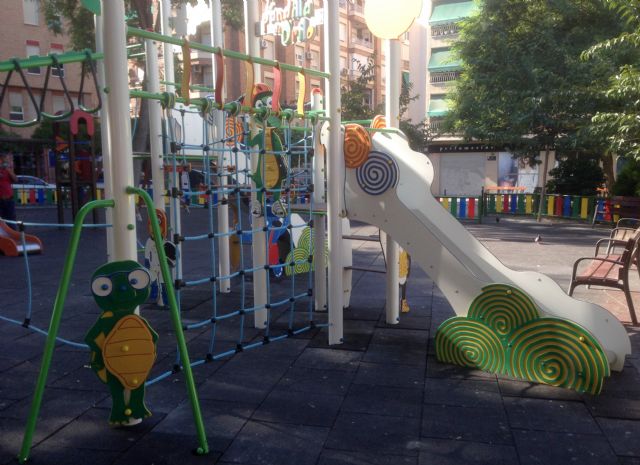 La Plaza Ortega Cano estrena una zona infantil de ´La pandilla de Drilo´ - 1, Foto 1