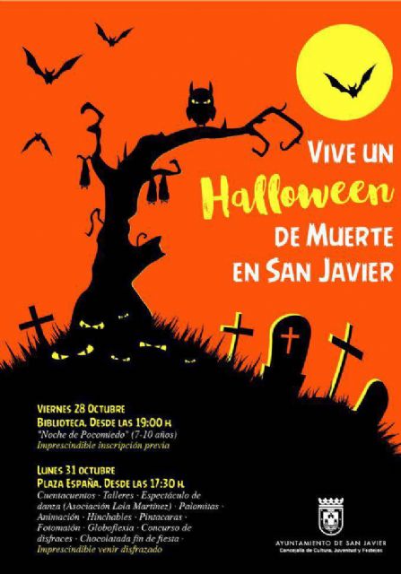 San Javier celebrará Halloween con una gran fiesta para los más pequeños - 1, Foto 1