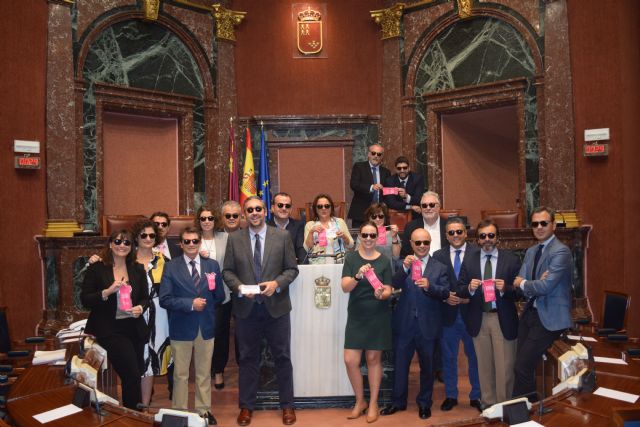 Los diputados regionales del PP se ¡Suman al Rosa! en el Día contra el Cáncer de Mama - 2, Foto 2