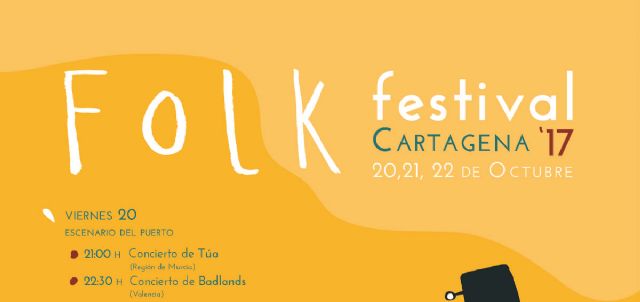 Arranca este viernes el Festival Folk de Cartagena 2017 - 1, Foto 1