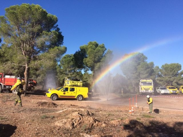 Las brigadas forestales perfeccionan sus técnicas de trabajo con un ejercicio conjunto - 1, Foto 1