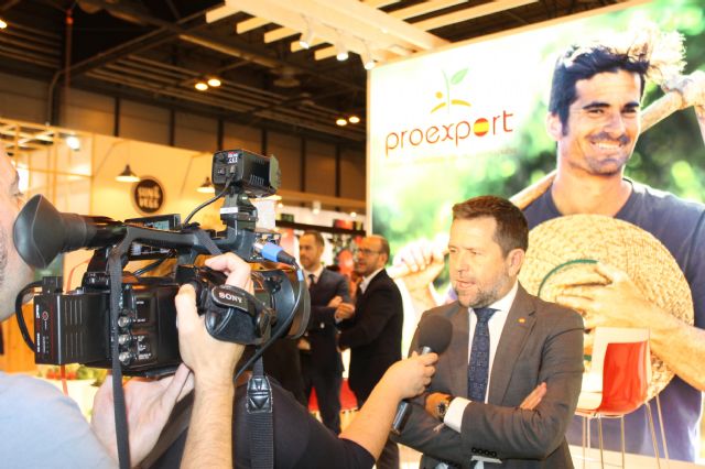 El presidente de Proexport adelanta una posible eliminación de aranceles para pimiento durante Fruit Attraction - 1, Foto 1
