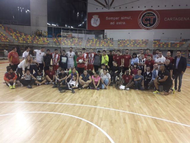 El Programa ADE reúne a alumnos del Primitiva López con jugadores del Jimbee Cartagena FS - 1, Foto 1