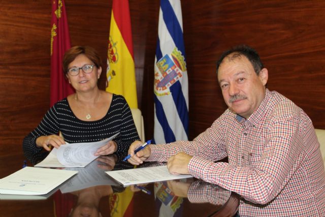 Firmado convenio de colaboración entre Ayuntamiento y Aspajunide - 2018 - 1, Foto 1