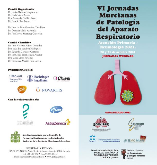 Médicos de toda la región debaten sobre los efectos de la Covid-19 en las VI Jornadas de Patología del Aparato Respiratorio - 1, Foto 1