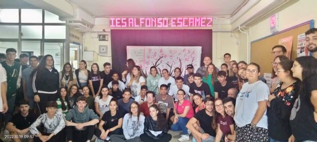 IES Alfonso Escámez conmemoración del día del cáncer de mama - 2, Foto 2
