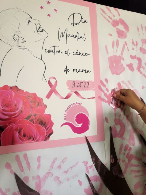 IES Alfonso Escámez conmemoración del día del cáncer de mama - 3, Foto 3