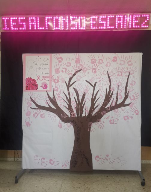 IES Alfonso Escámez conmemoración del día del cáncer de mama - 4, Foto 4
