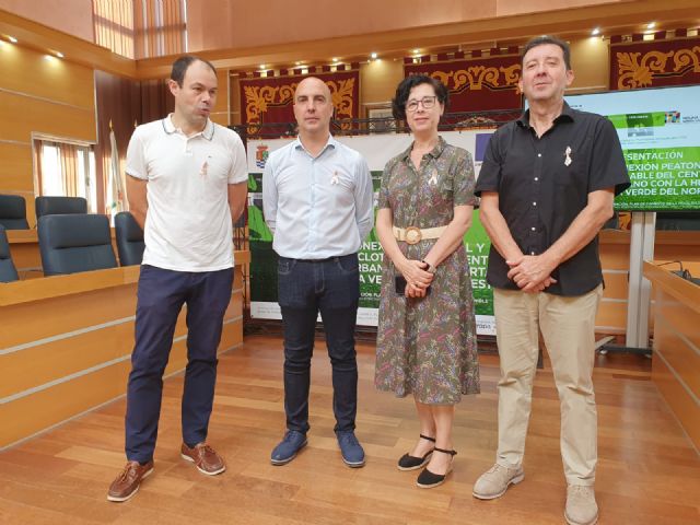 Arrancan las obras de construcción de la conexión peatonal y ciclable del centro urbano de Molina de Segura con la Huerta y la Vía Verde del Noroeste - 1, Foto 1