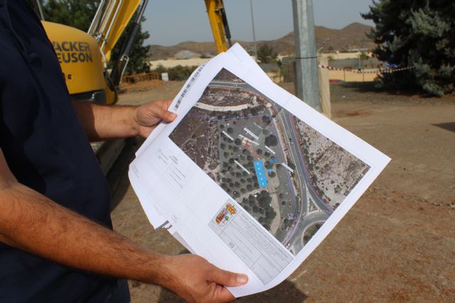 Comienzan las obras para la creación de un aparcamiento de caravanas en Puerto Lumbreras - 1, Foto 1