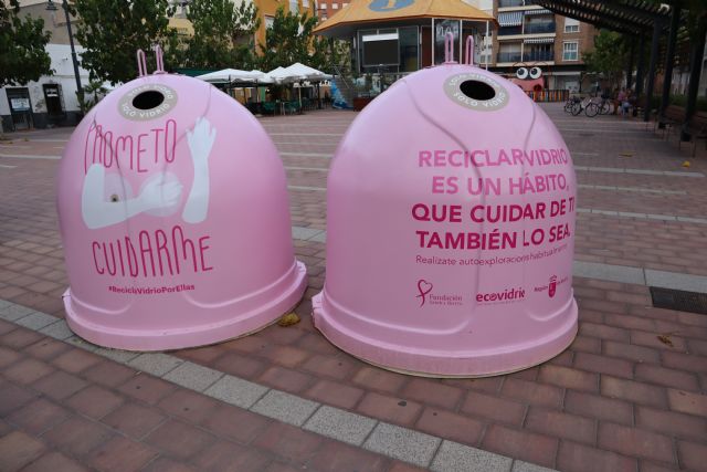Campaña solidaria recicla vidrio por ellas, Foto 1