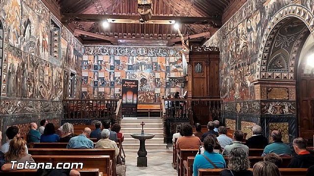 Miriam Cepeda deslumbra en La Santa con un recital magistral dentro del I Festival de Órgano de Totana - 1, Foto 1