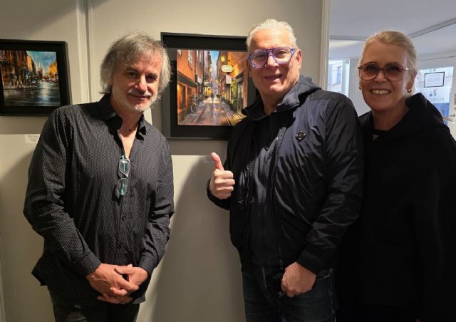 Más de 500 personas asisten a la inauguración de la primera exposición individual de Pedro Diego Pérez Casanova en Estocolmo - 5, Foto 5