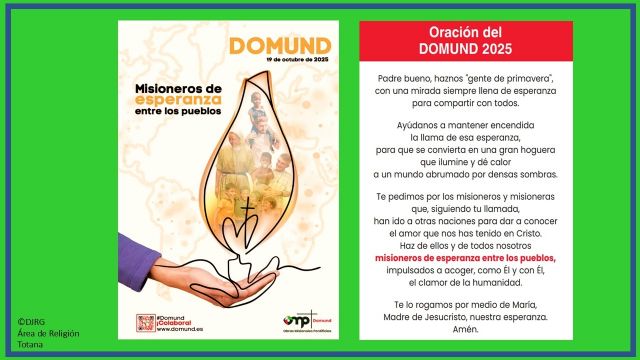 Día del DOMUND 2025. Campaña nº99. Misioneros de esperanza entre los pueblos - 2, Foto 2