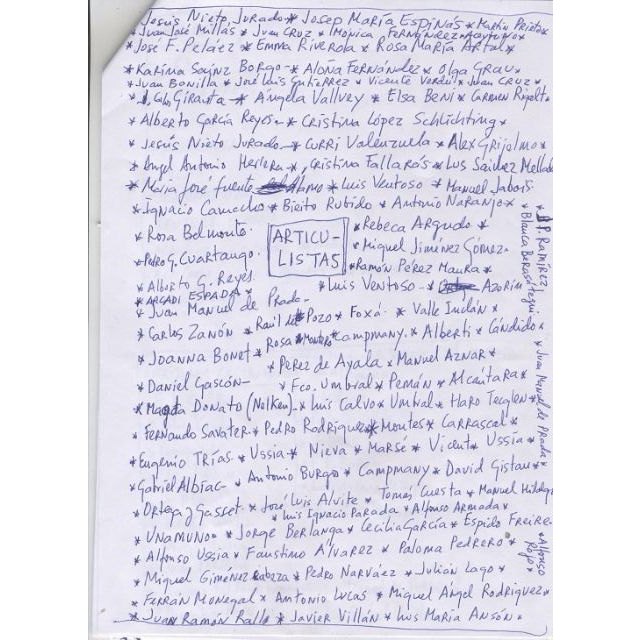 Sugerencias a las Revistas Culturales - 1, Foto 1