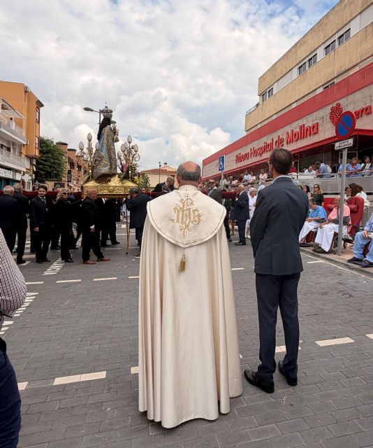 Ribera Hospital de Molina recibe la visita de la Virgen de la Fuensanta en una jornada cargada de emoción y cercanía - 3, Foto 3