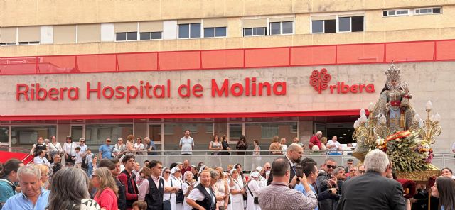 Ribera Hospital de Molina recibe la visita de la Virgen de la Fuensanta en una jornada cargada de emoción y cercanía - 4, Foto 4