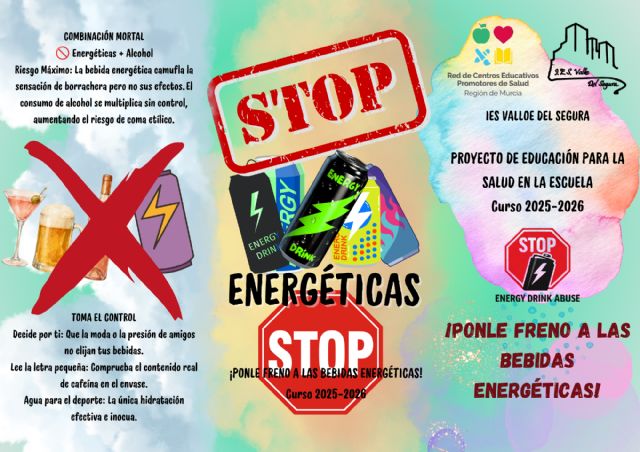 El IES Valle del Segura de Blanca concluye su campaña contra las bebidas energéticas - 2, Foto 2