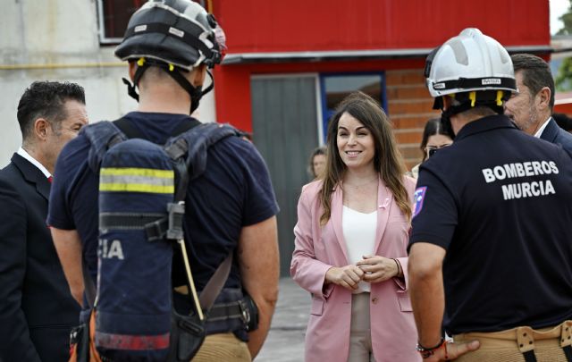 La Escuela de Bomberos de Murcia amplía sus instalaciones con la torre de prácticas más alta de España - 2, Foto 2