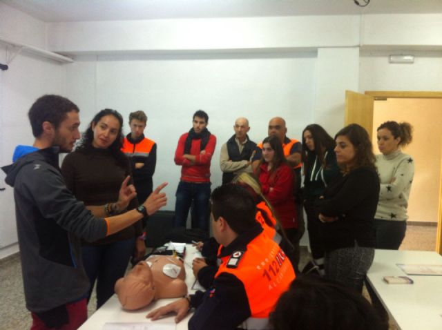 Se celebra en Alcantarilla un importante Curso de Reanimación Cardiopulmonar Desfibrilación Externa Semiautomática - 4, Foto 4