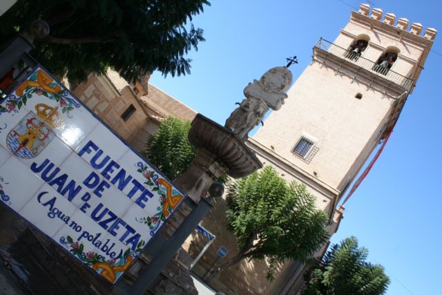 La Consejería de Turismo y Cultura subvencionará con 60.000 euros las obras de restauración de la fuente Juan de Uzeta