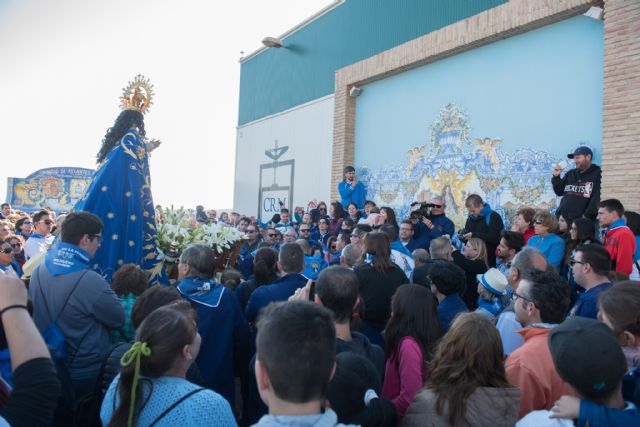 Mazarrn arropa a la Virgen del Milagro en su regreso a Bolnuevo, Foto 3