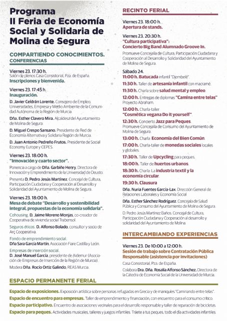 La 2ª Feria de Economía Social y Solidaria de Molina de Segura se celebra los días 23 y 24 de noviembre - 5, Foto 5