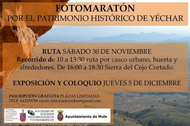 Fotomaratón por el Patrimonio Histórico de Yéchar – 30 de noviembre - 1, Foto 1