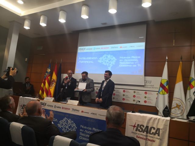 La Universidad de Murcia premiada por ISACA Valencia en la categoría 'Gobierno de Sistemas de información 2019' - 2, Foto 2