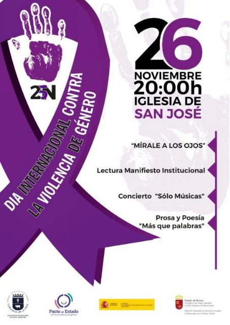 Caravaca se suma al Día para la Eliminación de la Violencia de Género - 1, Foto 1