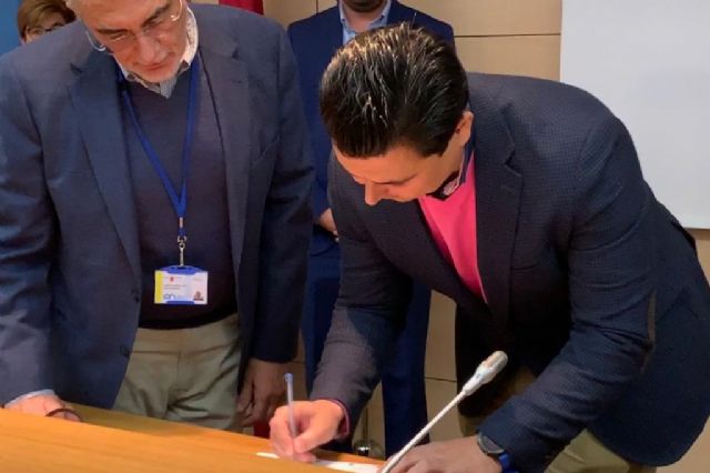 San Javier y el resto de Ayuntamientos de la comarca firman   el  Protocolo de Atención Sociosanitaria en salud mental y drogodependencias - 3, Foto 3
