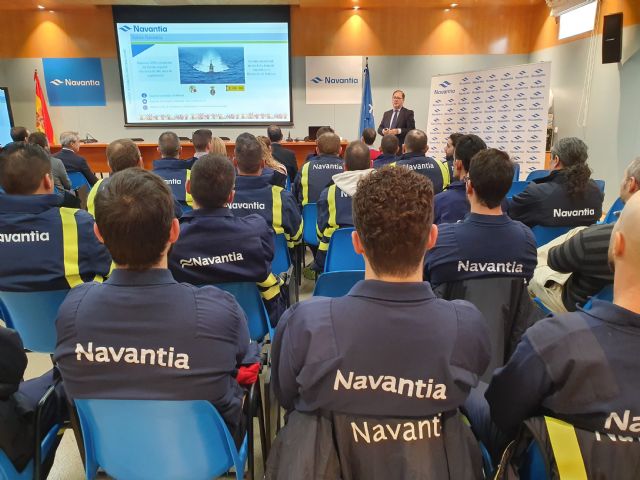 Navantia Cartagena celebra la entrada de los primeros 50 trabajadores del PEN - 1, Foto 1